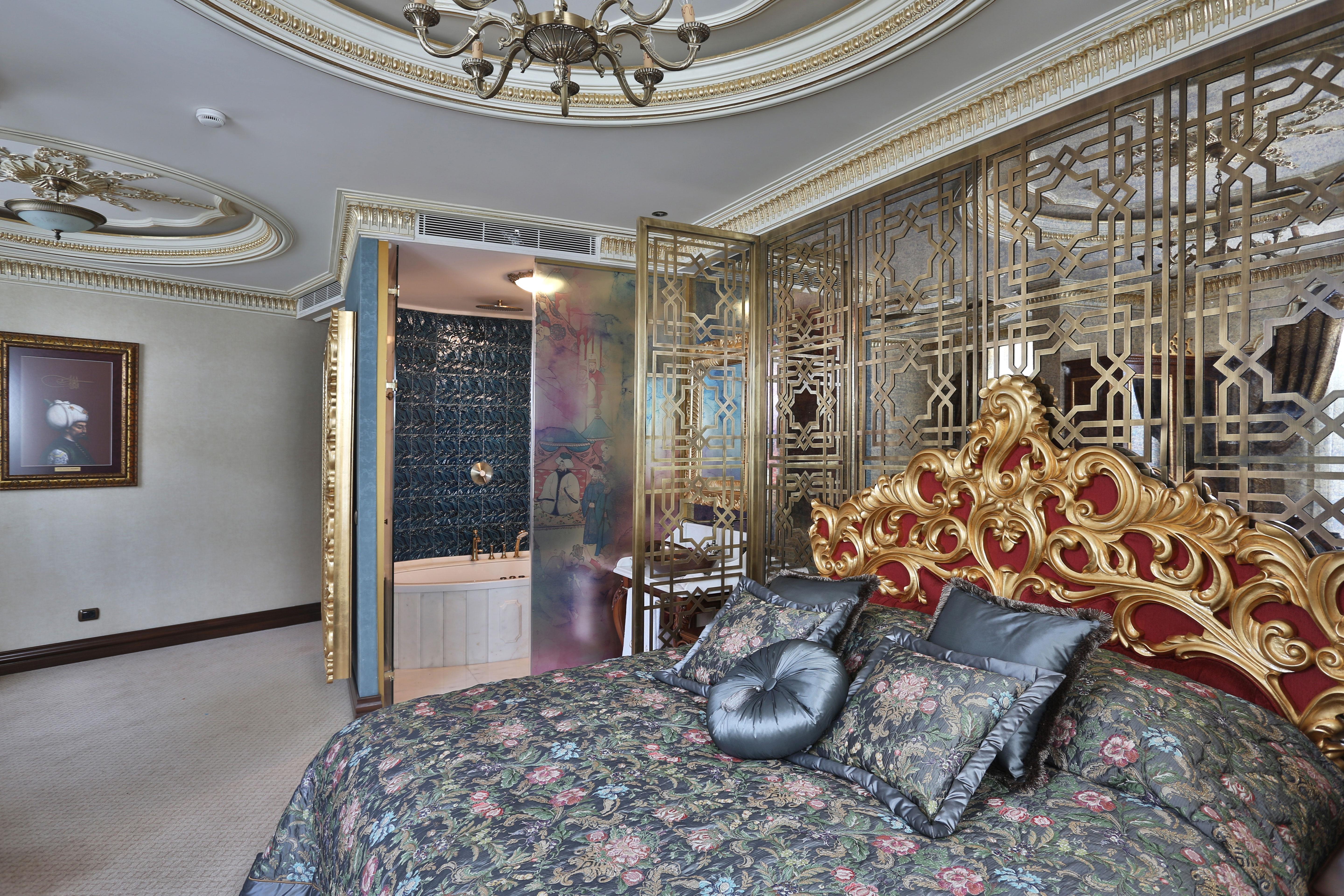 Daru Sultan Hotels Galata Istanbul Exterior foto A suite at the hotel