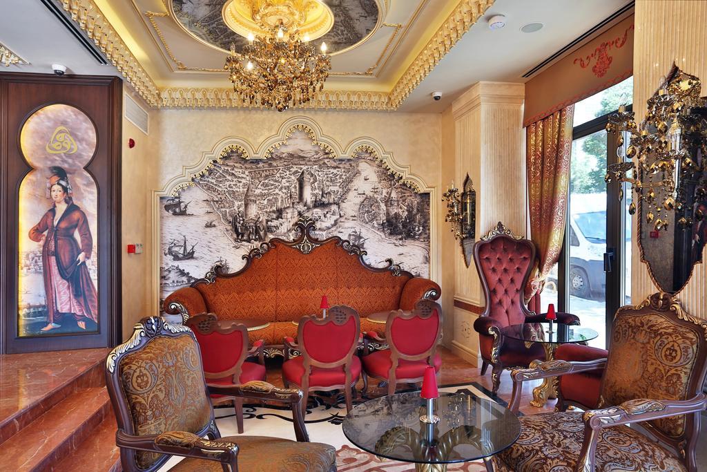 Daru Sultan Hotels Galata Istanbul Exterior foto Lobby