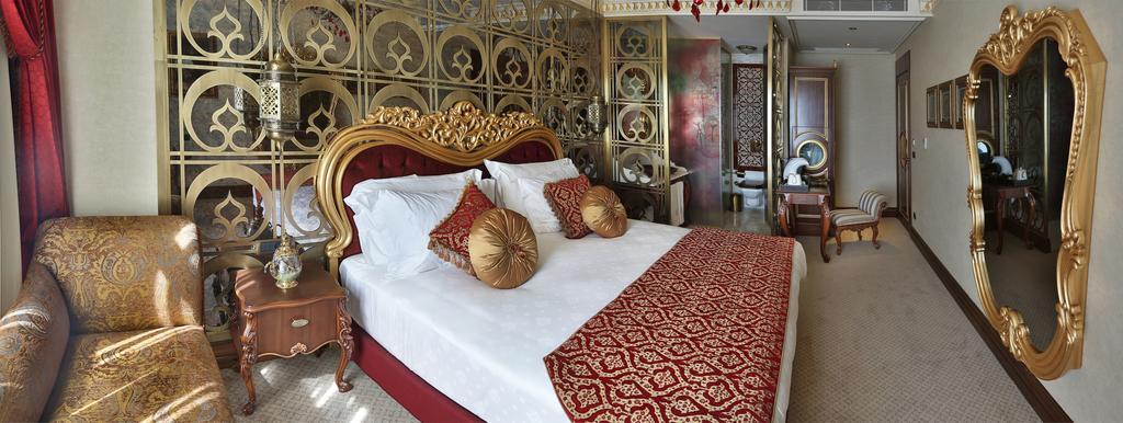 Daru Sultan Hotels Galata Istanbul Exterior foto A bedroom in the hotel