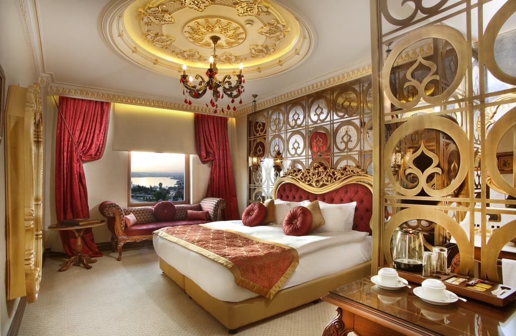 Daru Sultan Hotels Galata Istanbul Exterior foto A bedroom at the hotel