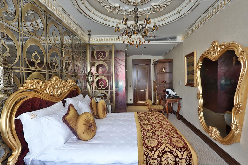 Daru Sultan Hotels Galata Istanbul Exterior foto A bedroom at the hotel