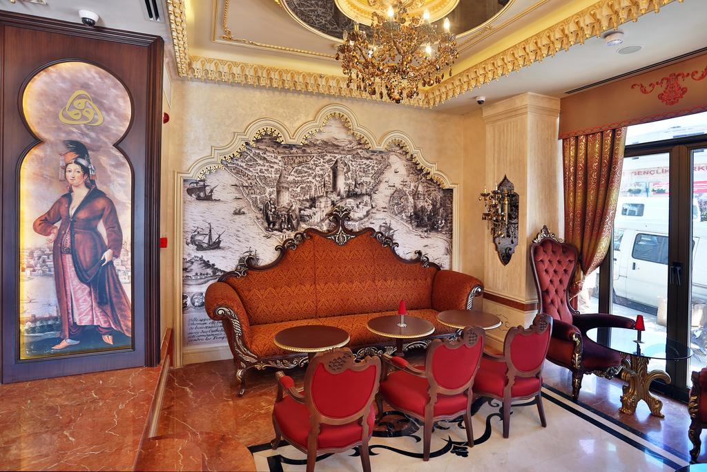 Daru Sultan Hotels Galata Istanbul Exterior foto Interior of the restaurant