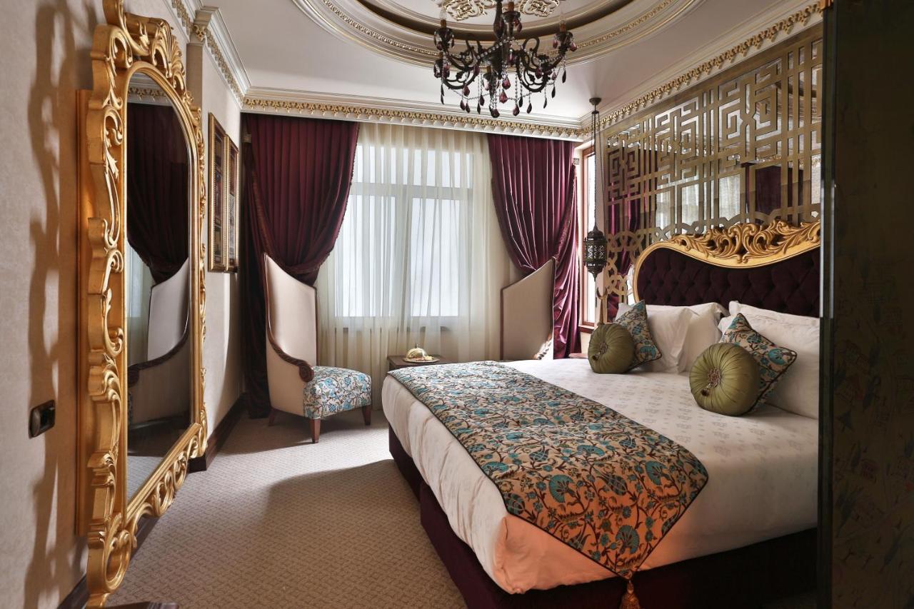 Daru Sultan Hotels Galata Istanbul Exterior foto A room at the hotel